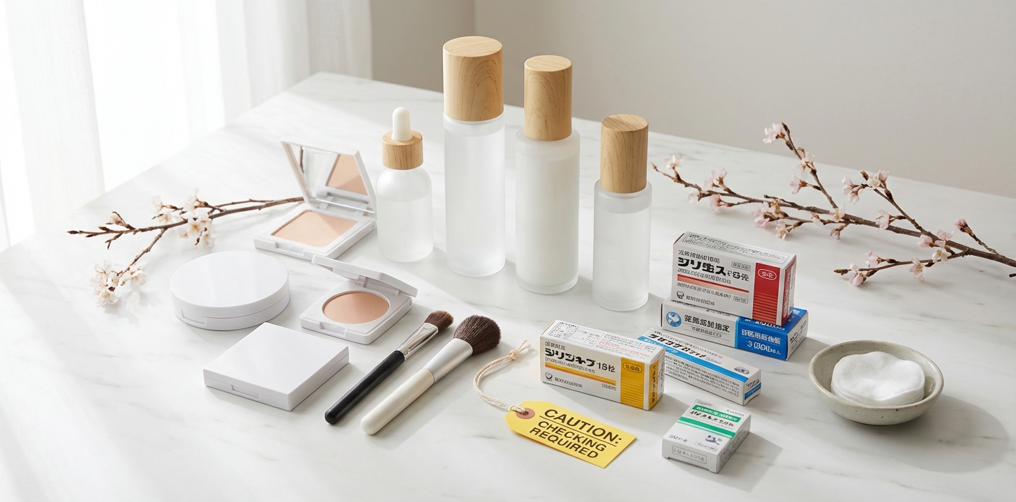 フランスへの化粧品・医薬品の発送注意点イメージ