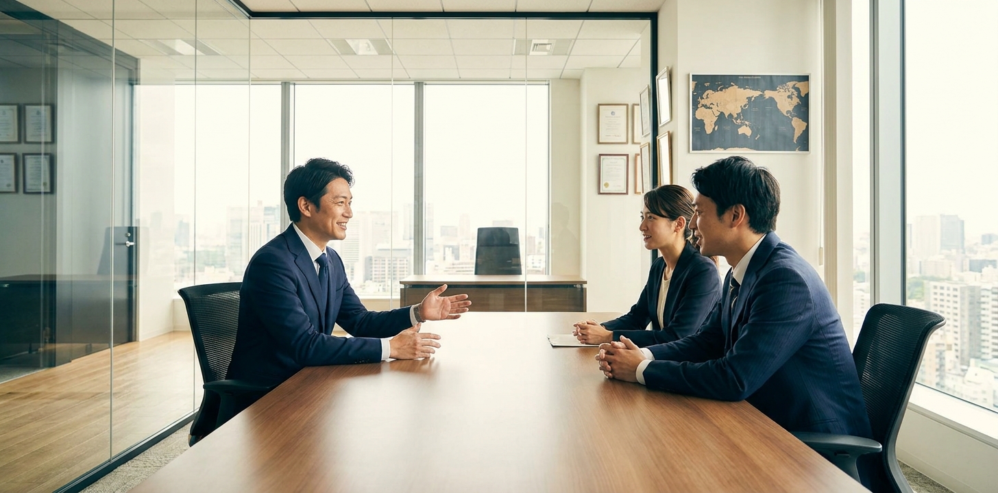 Samurai Jobで転職成功した海外駐在経験者のイメージ