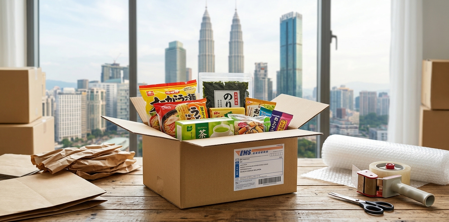 マレーシアへの荷物発送サービス比較
