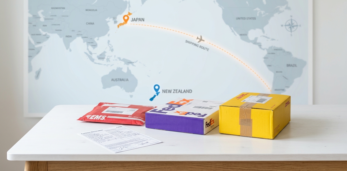 ニュージーランドへの荷物発送サービス比較