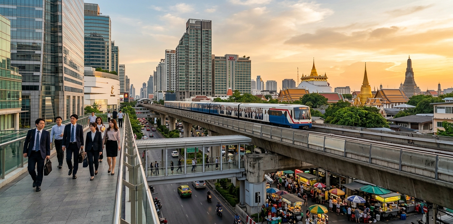 バンコク駐在の生活費とエリア別特徴